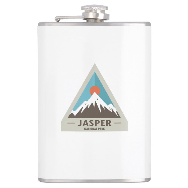 Jasper-Nationalpark Flachmann (Vorderseite)