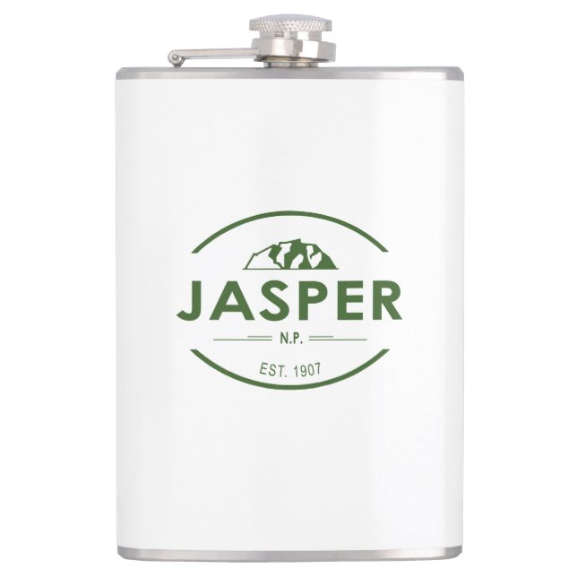 Jasper-Nationalpark Flachmann (Vorderseite)