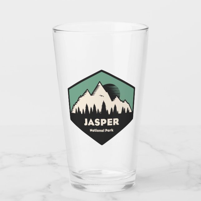 Jasper-Nationalpark Glas (Vorderseite)