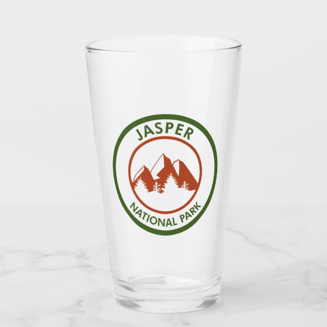 Jasper-Nationalpark Glas (Vorderseite)