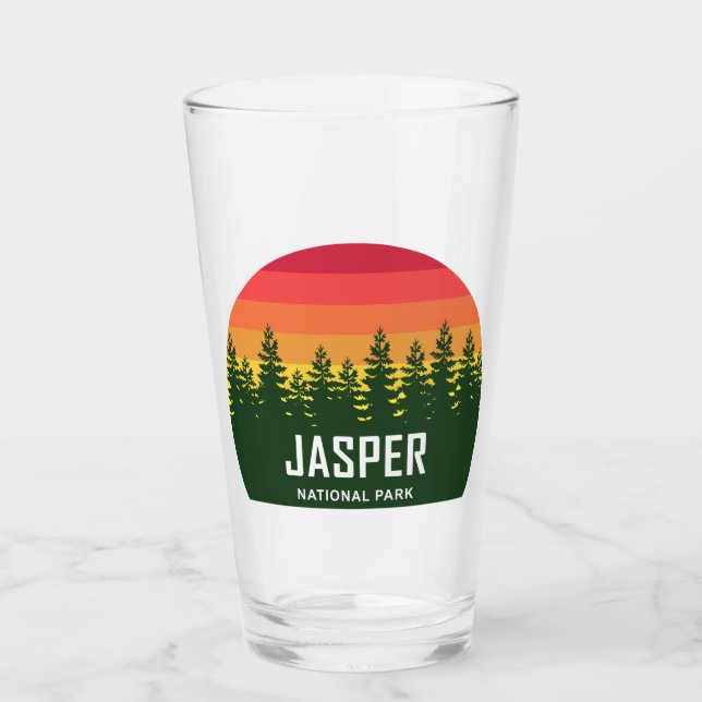 Jasper-Nationalpark Glas (Vorderseite)