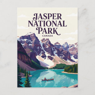 Jasper-Nationalpark Kanada Postkarte