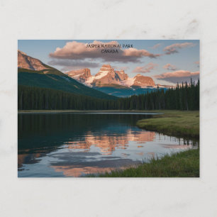 Jasper Nationalpark Landschaft Postkarte