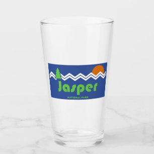 Jasper Nationalpark Retro Glas