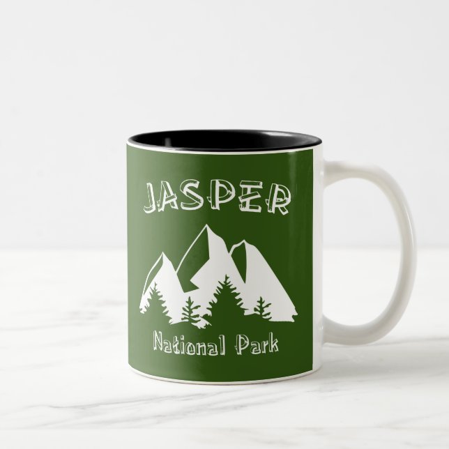 Jasper-Nationalpark Zweifarbige Tasse (Rechts)