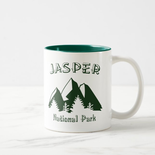 Jasper-Nationalpark Zweifarbige Tasse (Rechts)