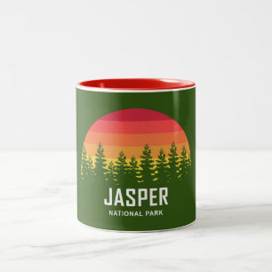 Jasper-Nationalpark Zweifarbige Tasse