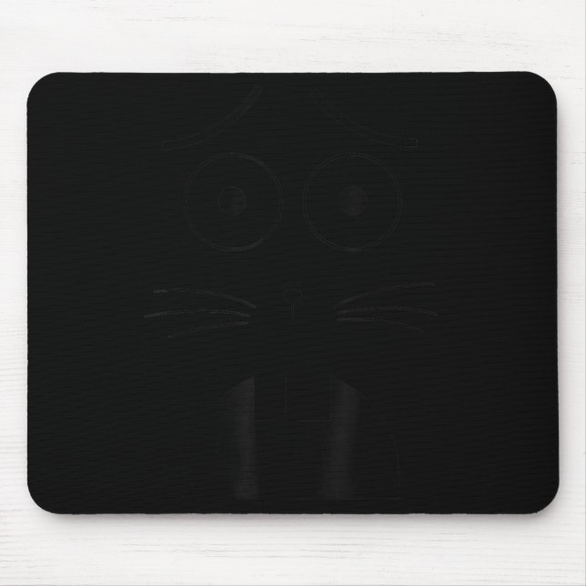Jasper Rabbit Halloween Costume Funny Boo Jee Booj Mousepad (Vorne)