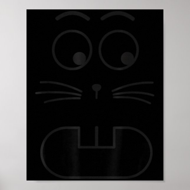 Jasper Rabbit Halloween Costume Funny Boo Jee Booj Poster (Vorne)