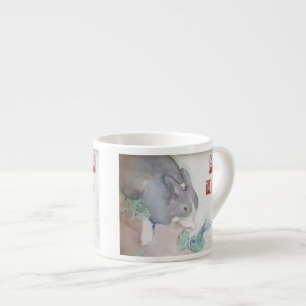 Jaspis die Häschenespresso-Tasse Espressotasse
