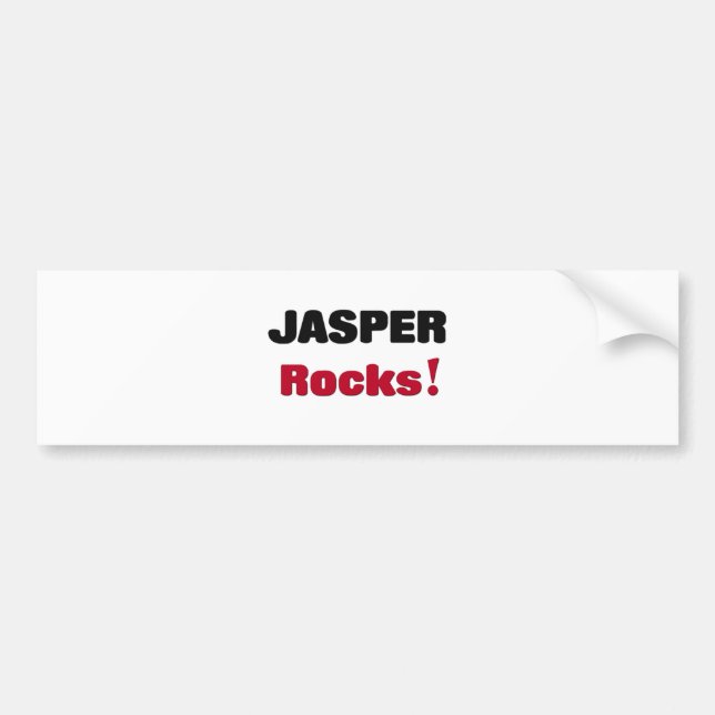 Jaspis-Felsen Autoaufkleber (Vorne)