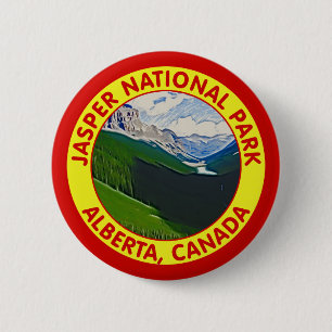 Jaspis-Nationalpark, Alberta, Kanada Button