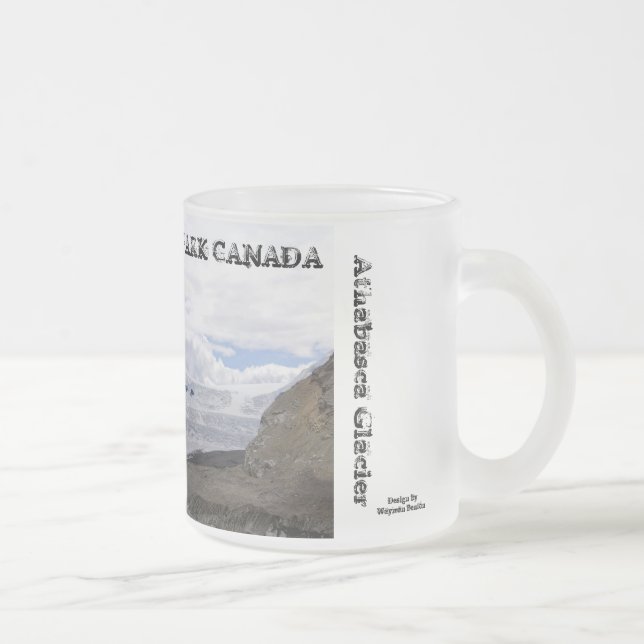 Jaspis-Nationalpark - Athabasca Gletscher Mattglastasse (Rechts)