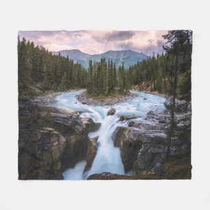 Jaspis-Nationalpark Sunwapta Falls Fleecedecke