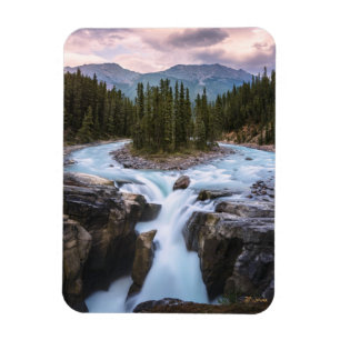 Jaspis-Nationalpark Sunwapta Falls   Magnet