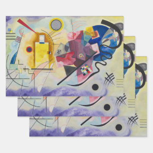 Jaune, Rouge, Bleu von Wassily Kandinsky Geschenkpapier Set