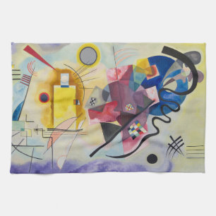 Jaune, Rouge, Bleu von Wassily Kandinsky Geschirrtuch