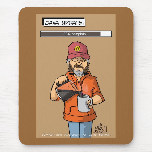 JAVA-AKTUALISIERUNG MOUSEPAD (Vorne)