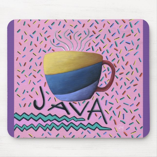 Java Coffee Mouse Pad Mousepad (Vorne)