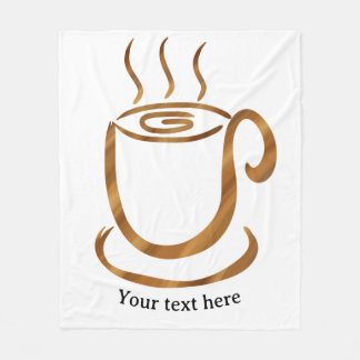 Java Dampfende Tasse | Hölzerner geschwungener Kaf Fleecedecke