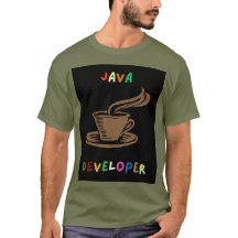 Java Developer Men T - Shirt Black