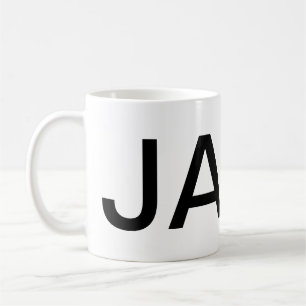 JAVA Giant Text Tasse