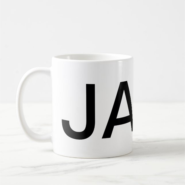 JAVA Giant Text Tasse (Links)