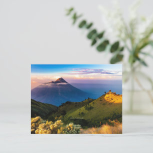 Java, Indonesien, Landschaftsfoto, Postkarte