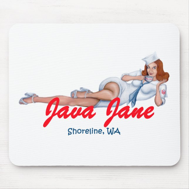 Java Jane-Mauspad Mousepad (Vorne)