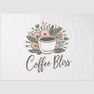 Java Joy Ephemera-Espresso Elegance Ephemera Seidenpapier