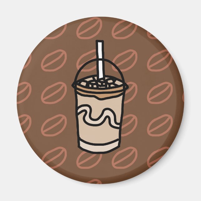 Java Junction Iced Latte Magnet (Vorne)