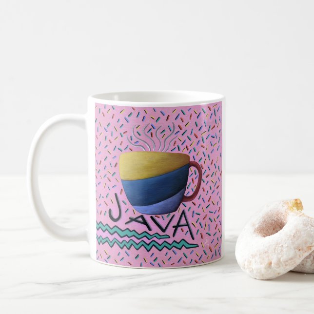 Java-Kaffee-Tasse Kaffeetasse (Mit Donut)