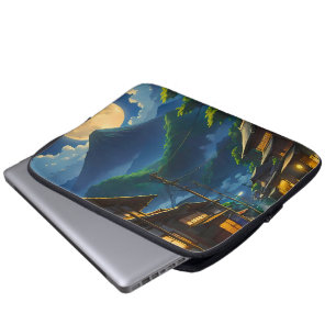 Java Mondlicht Laptopschutzhülle