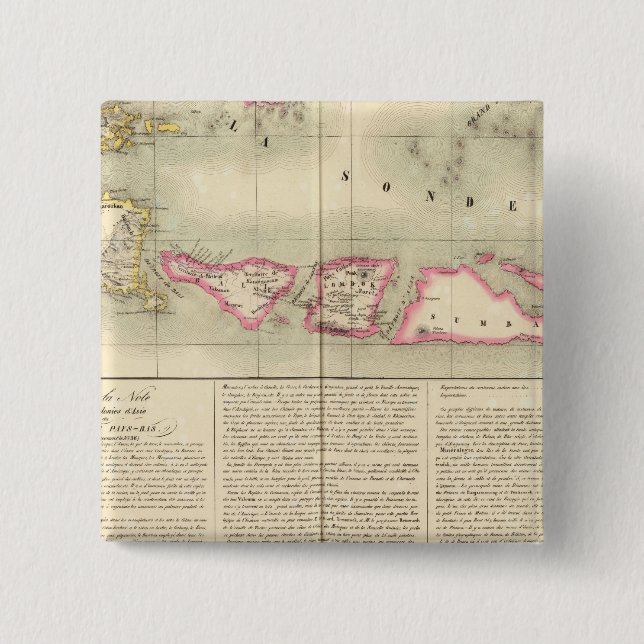 Java Ozeanien Nr. 27 Button (Vorderseite)