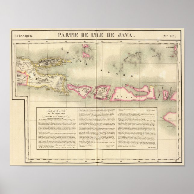 Java Ozeanien Nr. 27 Poster (Vorne)