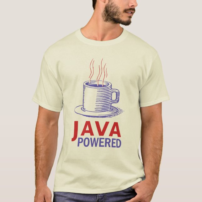 Java Powered T-Shirt (Vorderseite)