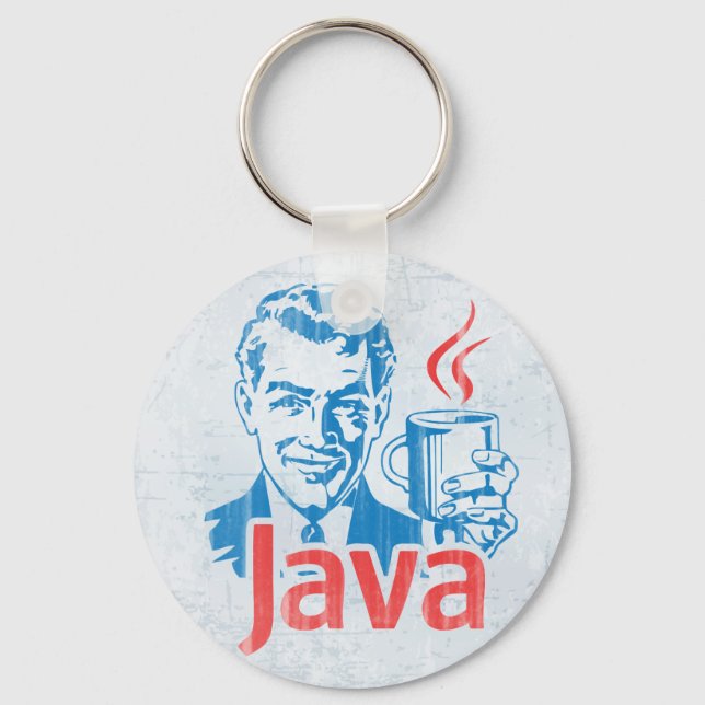 Java-Programmierer Schlüsselanhänger (Vorderseite)