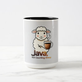 Java Sheep-Tasse Zweifarbige Tasse
