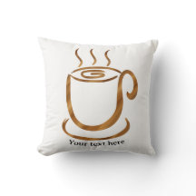 Java Steaming Cup | Wooden Curvy Coffee & Tea