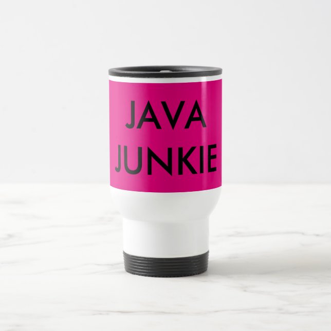 Java-Süchtiger Reisebecher (Mittel)