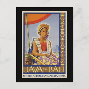 Java und Bali - Inseln der Romantik Postkarte