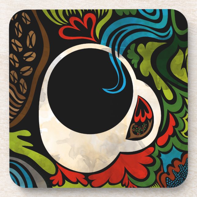 Java-Untersetzer Getränkeuntersetzer (Vorderseite)