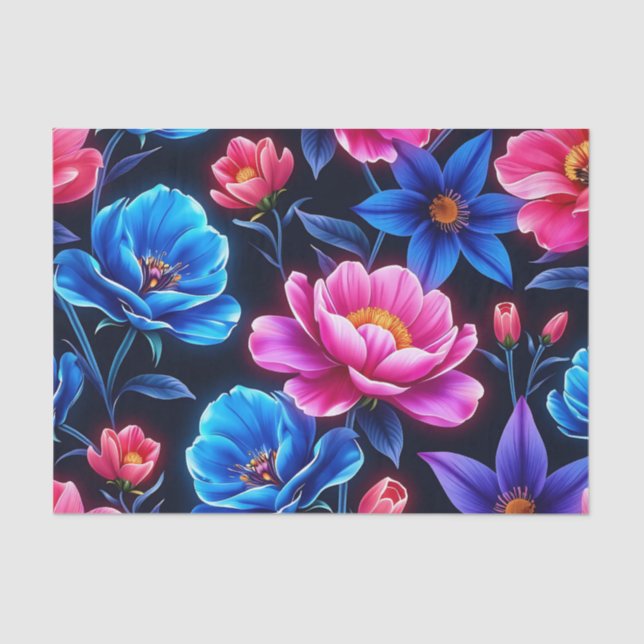 Java Vibes: Trendy Coffee Gift Wrap Seidenpapier (Vorderseite)