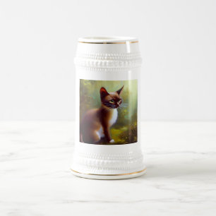 Javanese Cat Bierglas