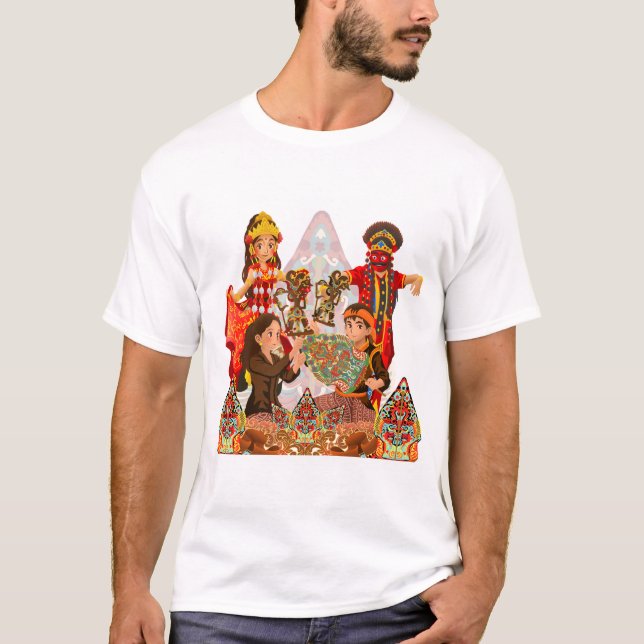 Javanesisches Kulturprogramm T-Shirt (Vorderseite)