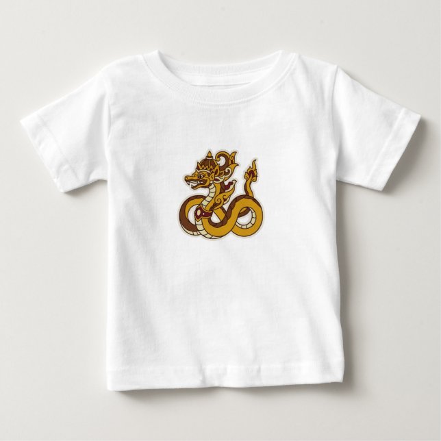 Javanischer Drache Baby T-shirt (Vorderseite)