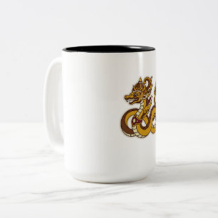 Javanischer Drache Zweifarbige Tasse