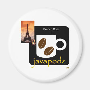 JavaPodz Frig Magnet - Franzose-Braten