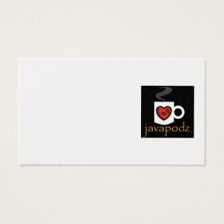 JavaPodz Small NoteCard