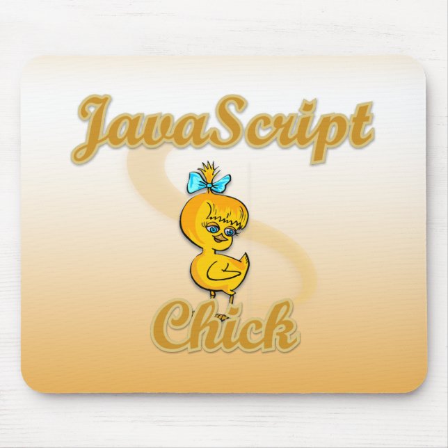 JavaScript Chick Mousepad (Vorne)